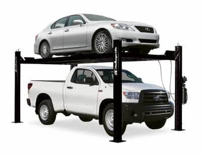 Challenger CL4P9S 4 Post Storage/Service Lift 9,000 ALI Cert.