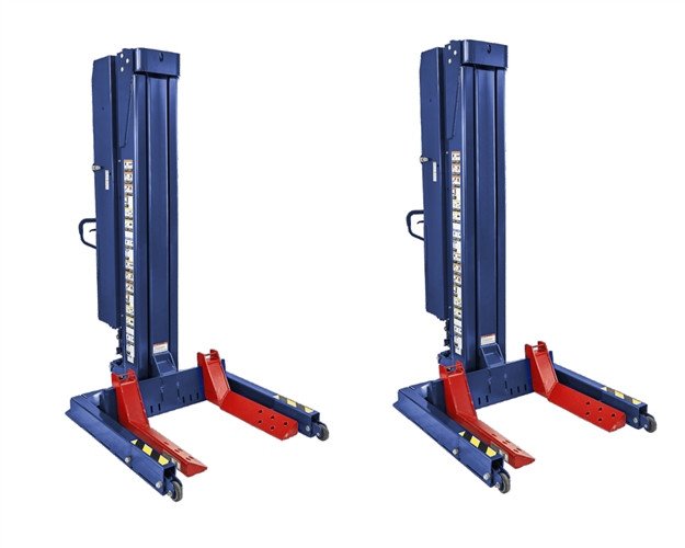 Challenger CLHM-125XF ALI 12.5K Extended Forks Mobile Column Lifts (Set Of 2)