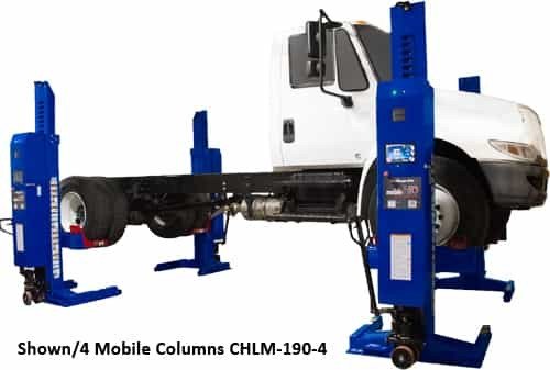 Challenger CLHM-190 ALI Mobile HD Column Lifts (Set Of 2)