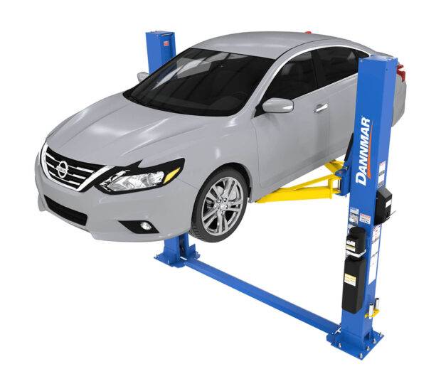 Dannmar, D2-8F Two-Post Lift, Capacity 8000 lb, Max. Rise 6 ft, Horsepower 4 HP, Model# D2-8F Dannmar, D2-8F Two-Post Lift, Capacity 8000 lb, Max. Rise 6 ft, Horsepower 4 HP, Model# D2-8F