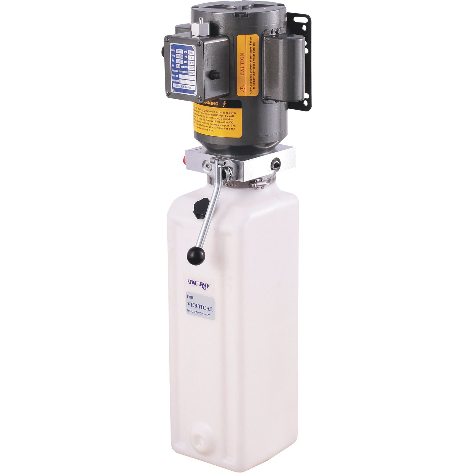 Ideal Duro Hydraulic Power Unit, 33in.L x 13in.W x 13in.W, Model# PU-220V-L-H