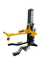 MOVEABLE SINGLE POST LIFT CAR LIFT 6,000 LB CAPACITY MOVEABLE SINGLE POST LIFT CAR LIFT 6,000 LB CAPACITY
