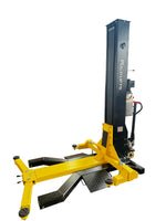 MOVEABLE SINGLE POST LIFT CAR LIFT 6,000 LB CAPACITY MOVEABLE SINGLE POST LIFT CAR LIFT 6,000 LB CAPACITY