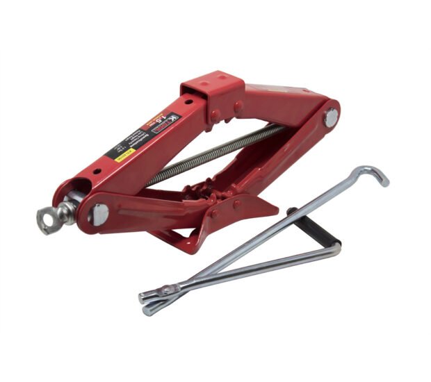 K Tool International Scissor Jack — 1.5 Ton Capacity, 4.1in. to 15.2in. Lifting Range, Steel Construction, Model# KTI63100 K Tool International Scissor Jack — 1.5 Ton Capacity, 4.1in. to 15.2in. Lifting Range, Steel Construction, Model# KTI63100