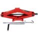 K Tool International Scissor Jack — 1.5 Ton Capacity, 4.1in. to 15.2in. Lifting Range, Steel Construction, Model# KTI63100
