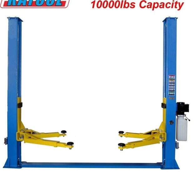 Katool 2-Post Vehicle Lift, 10,000-Lb. Capacity, 4 HP, Model# AK-H105 Katool 2-Post Vehicle Lift, 10,000-Lb. Capacity, 4 HP, Model# AK-H105