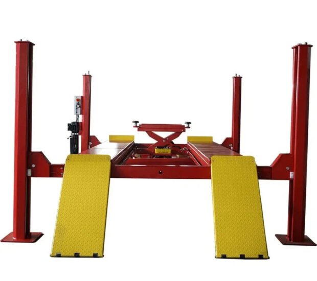 Katool 4-Post Vehicle Lift, 15,000-Lb. Capacity, 4 HP, Model# KT-4H150 Katool 4-Post Vehicle Lift, 15,000-Lb. Capacity, 4 HP, Model# KT-4H150