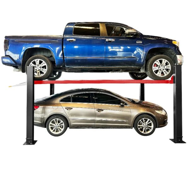 Katool Four-Post Parking Lift with Casters — 9500-Lb. Capacity, Heavy-Duty, Model# KT-4H950 Katool Four-Post Parking Lift with Casters — 9500-Lb. Capacity, Heavy-Duty, Model# KT-4H950