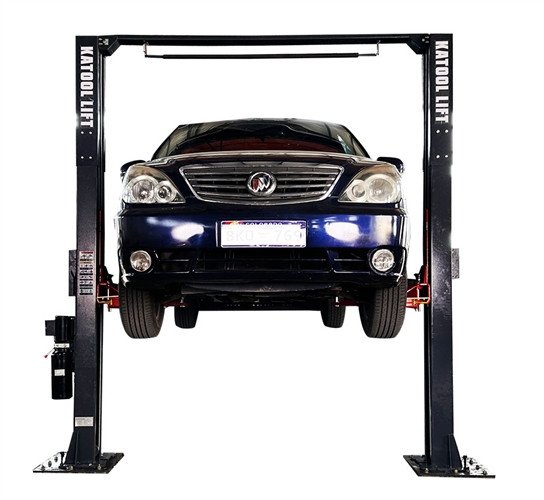 Katool 2-Post Vehicle Lift, 12,000-Lb. Capacity, 4 HP, Model# KT-AM120SD