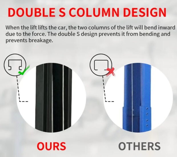 Katool Clear-Floor Two-Post Lift — 14000 Lb. Capacity, Overhead Beam, Model# KT-M140XD Katool Clear-Floor Two-Post Lift — 14000 Lb. Capacity, Overhead Beam, Model# KT-M140XD