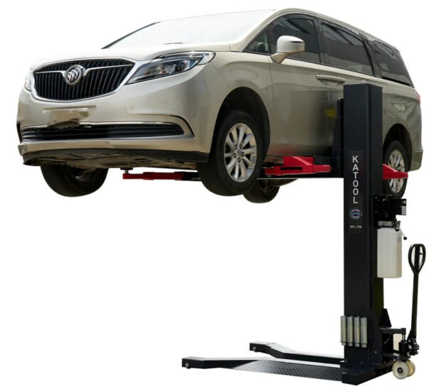 Katool Two-Post Platform Parking Lift — 6600-Lb. Capacity, Portable, Model# KT-SPL700