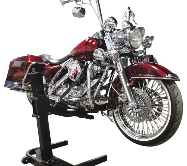 K&L Motorcycle Garage Lift, 1200-Lb. Capacity, Black, Model# 35-6200 K&L Motorcycle Garage Lift, 1200-Lb. Capacity, Black, Model# 35-6200