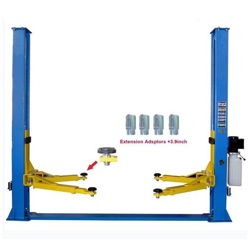 Katool KT-H105 Symmetric 2 Post Floor Plate Car Lift 10,000 Lbs - Blue Katool KT-H105 Symmetric 2 Post Floor Plate Car Lift 10,000 Lbs - Blue