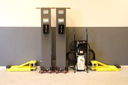 MaxJax® M7K Portable Two Post Garage Lift - Standard Package MaxJax® M7K Portable Two Post Garage Lift - Standard Package