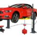 MaxJax® M7K Portable Two Post Garage Lift - Deluxe Package