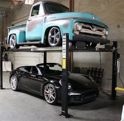 Nationwide NW-4-8KN 8,000lb 4 Post Car Storage & Service Parking Lift Nationwide NW-4-8KN 8,000lb 4 Post Car Storage & Service Parking Lift