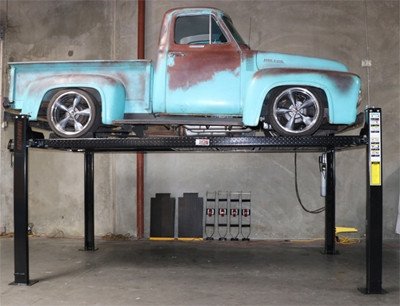 Nationwide NW-4-8KN 8,000lb 4 Post Car Storage & Service Parking Lift Nationwide NW-4-8KN 8,000lb 4 Post Car Storage & Service Parking Lift