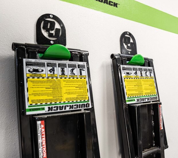 QuickJack, QuickJack Wall-Mount Storage Hooks Set of 2 Included (qty.) 2 Model# 5210199 QuickJack, QuickJack Wall-Mount Storage Hooks Set of 2 Included (qty.) 2 Model# 5210199