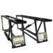 QuickJack 6000TLX Bundle: Wall Hangers + Pinch-Weld Blocks 6,000lb. Capacity Portable Car Lift