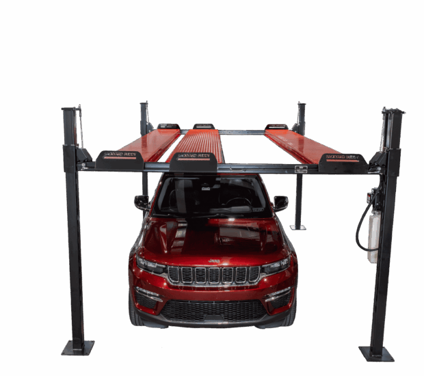 Backyard Buddy Multi-Lift | 8,000 LBS. 4-Post Lift Backyard Buddy Multi-Lift | 8,000 LBS. 4-Post Lift