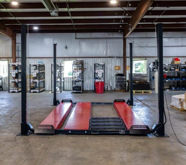 Backyard Buddy Multi-Lift | 8,000 LBS. 4-Post Lift Backyard Buddy Multi-Lift | 8,000 LBS. 4-Post Lift