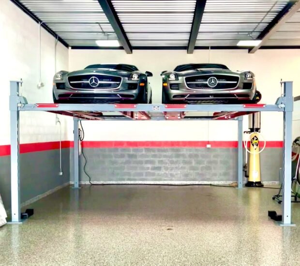 Backyard Buddy Side by Side (B-SXS-10000) | Double Vehicle 4-Post Lift Backyard Buddy Side by Side (B-SXS-10000) | Double Vehicle 4-Post Lift