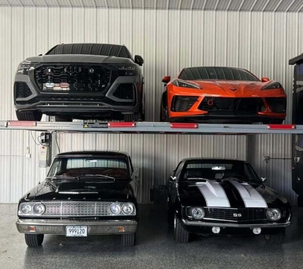 Backyard Buddy Side by Side (B-SXS-10000) | Double Vehicle 4-Post Lift Backyard Buddy Side by Side (B-SXS-10000) | Double Vehicle 4-Post Lift