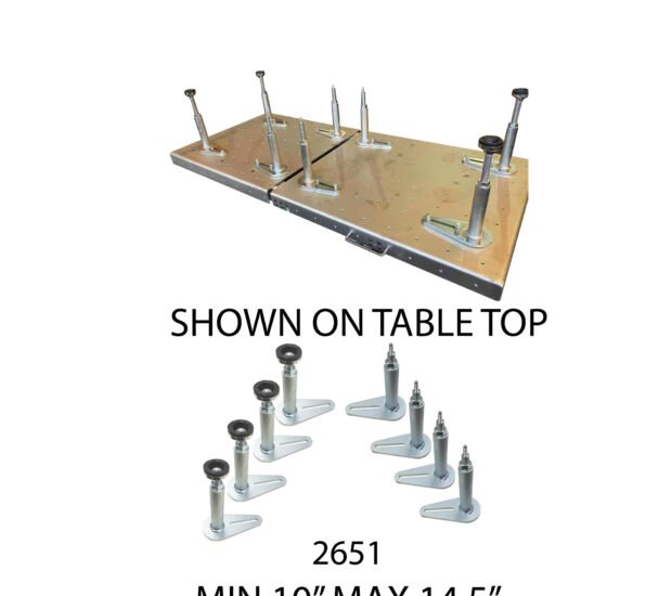 Stan Design EV Battery Support Fixtures Kit - 2600-Lb. Capacity, Zinc Plating, Model# 2651 Stan Design EV Battery Support Fixtures Kit - 2600-Lb. Capacity, Zinc Plating, Model# 2651