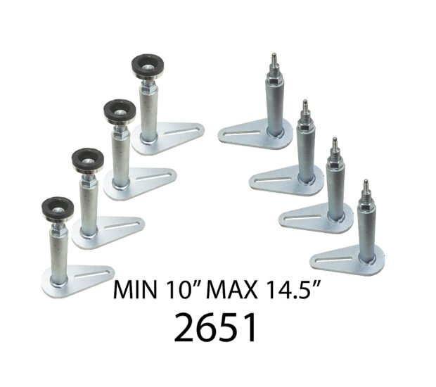 Stan Design EV Battery Support Fixtures Kit - 2600-Lb. Capacity, Zinc Plating, Model# 2651 Stan Design EV Battery Support Fixtures Kit - 2600-Lb. Capacity, Zinc Plating, Model# 2651