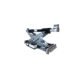 Stan Design Rolling Bridge Jack for Vehicle Lifts - 15000-Lb. Capacity, Heavy-Duty, Model# J15000H