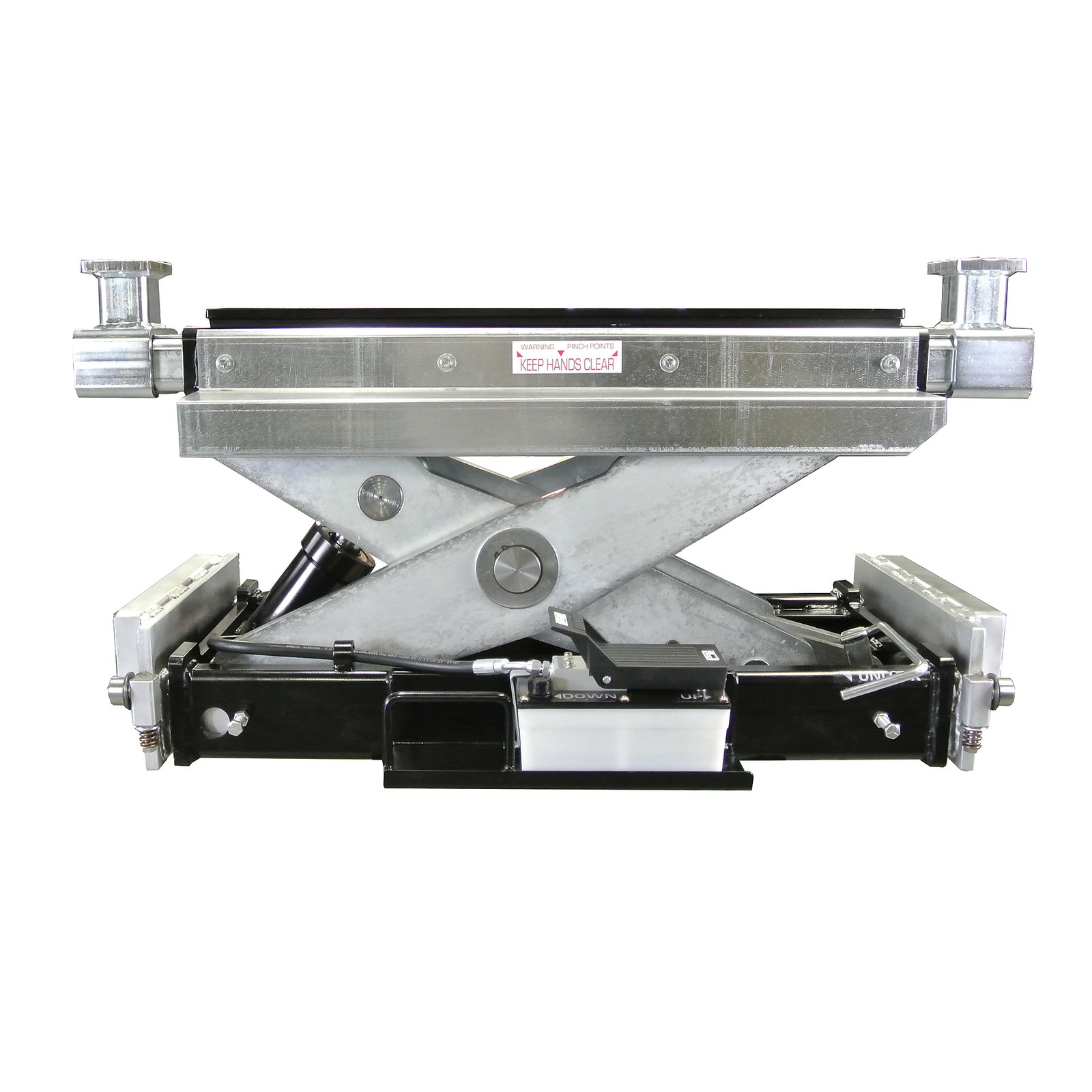 Stan Design Rolling Bridge Jack for Vehicle Lifts - 35000-Lb. Capacity, High-Grade Steel, Grease Fittings, Model# J35000H