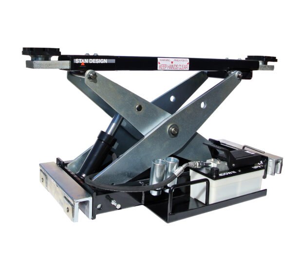 Stan Design Rolling Bridge Jack for Vehicle Lifts - 7500-Lb. Capacity, High Gloss Powder Coat, Model# J7500H Stan Design Rolling Bridge Jack for Vehicle Lifts - 7500-Lb. Capacity, High Gloss Powder Coat, Model# J7500H
