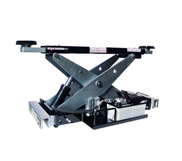 Stan Design Rolling Bridge Jack for Vehicle Lifts - 9000-Lb. Capacity, High-Gloss Powder Coat, Model# J9000H Stan Design Rolling Bridge Jack for Vehicle Lifts - 9000-Lb. Capacity, High-Gloss Powder Coat, Model# J9000H
