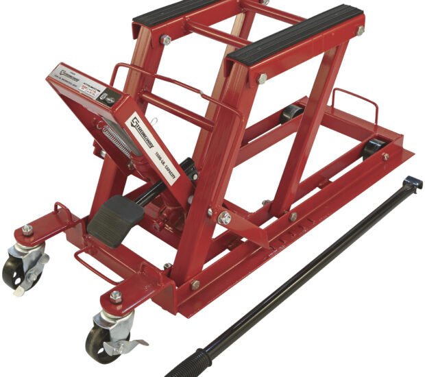 Strongway 1500-Lb. Hydraulic Motorcycle Lift/Utility Vehicle Lift
