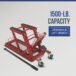 Strongway 1500-Lb. Hydraulic Motorcycle Lift/Utility Vehicle Lift
