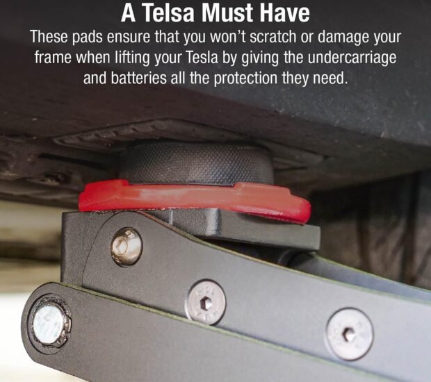 Sunex Tools Jack Pads for Tesla — Durable Rubber, Universal Fit, Slip-Resistant, 4 Pcs, Model# 66TLP4 Sunex Tools Jack Pads for Tesla — Durable Rubber, Universal Fit, Slip-Resistant, 4 Pcs, Model# 66TLP4