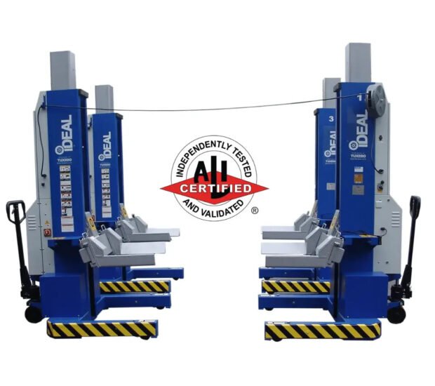 iDEAL MSC-18K-X-6108 Heavy Duty Mobile Column Lift (Set of 6)