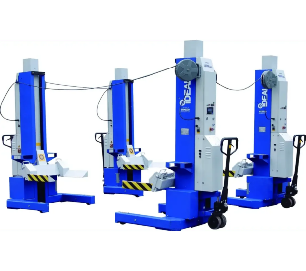 iDEAL MSC-18K-X-6108 Heavy Duty Mobile Column Lift (Set of 6) iDEAL MSC-18K-X-6108 Heavy Duty Mobile Column Lift (Set of 6)