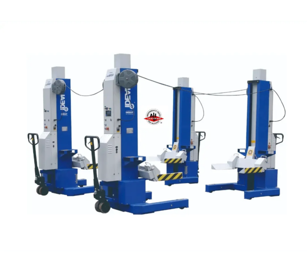 iDEAL MSC-18K-X-6108 Heavy Duty Mobile Column Lift (Set of 6) iDEAL MSC-18K-X-6108 Heavy Duty Mobile Column Lift (Set of 6)