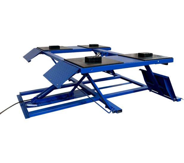 Tuxedo 26in. Low Rise Electric Hydraulic Lift, 6000-Lb. Capacity, 86in.L x 73in.W, Model# LR-26-PAD Tuxedo 26in. Low Rise Electric Hydraulic Lift, 6000-Lb. Capacity, 86in.L x 73in.W, Model# LR-26-PAD