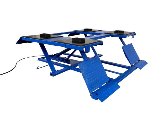 Tuxedo 26in. Low Rise Electric Hydraulic Lift, 6000-Lb. Capacity, 86in.L x 73in.W, Model# LR-26-PAD Tuxedo 26in. Low Rise Electric Hydraulic Lift, 6000-Lb. Capacity, 86in.L x 73in.W, Model# LR-26-PAD