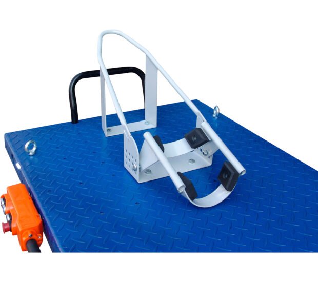 Ideal Self-Locking Motorcycle Wheel Chock, Fits Up to 6 1/2in.W Tires, Model# M-Chock