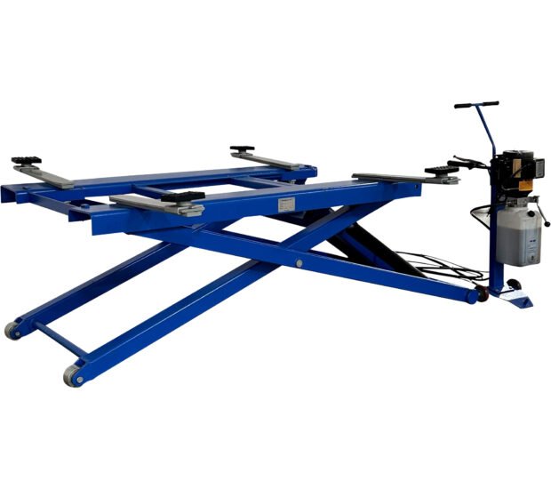 Tuxedo 48in. Mid Rise Electric Hydraulic Scissor Lift, 6000-Lb. Capacity, 96 1/2in.L x 62in.W, Model# MR6K-48X