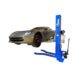 iDEAL Mobile Single Column Automotive Lift, 6000-Lb. Capacity, Blue/Gray, Model# MSC-6KLP