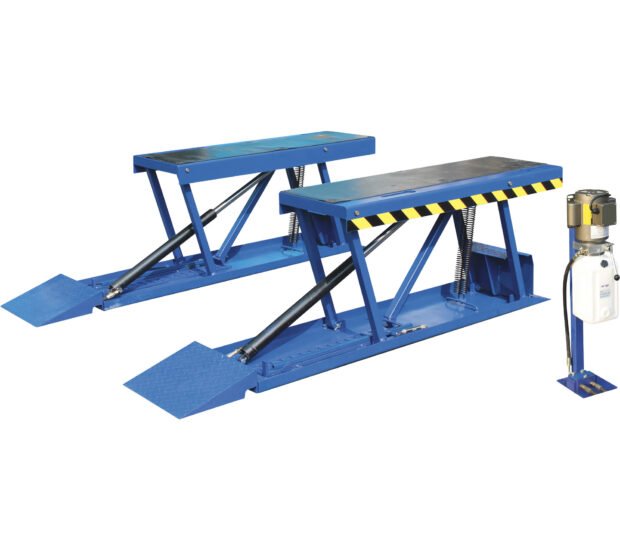 Tuxedo 30in. Low Rise Electric Hydraulic Pit Lift, 6600-Lb. Capacity, 83 1/4in.L x 66in.W, Model# PL6K Tuxedo 30in. Low Rise Electric Hydraulic Pit Lift, 6600-Lb. Capacity, 83 1/4in.L x 66in.W, Model# PL6K