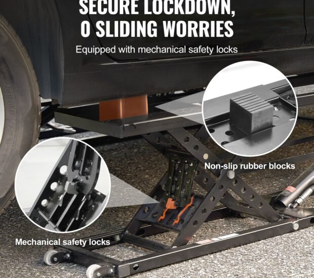 VEVOR Car Lift, 7,000 LBS Capacity Portable Car Lift VEVOR Car Lift, 7,000 LBS Capacity Portable Car Lift