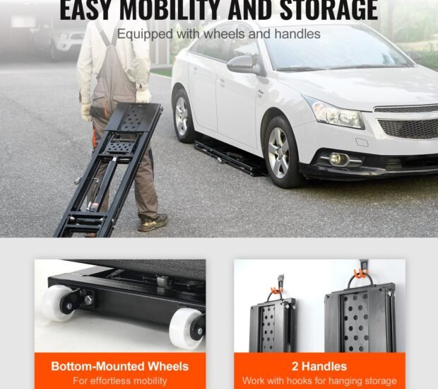VEVOR Car Lift, 7,000 LBS Capacity Portable Car Lift VEVOR Car Lift, 7,000 LBS Capacity Portable Car Lift