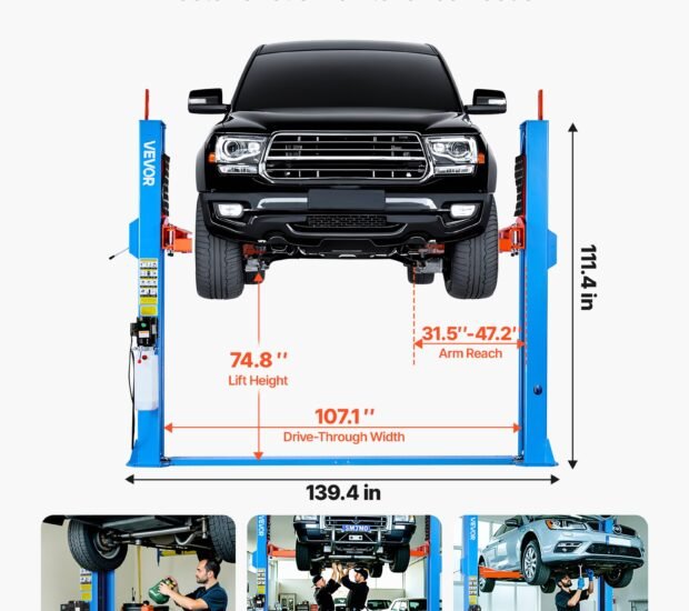 VEVOR 2 Post Lift, 12000 lbs Capacity VEVOR 2 Post Lift, 12000 lbs Capacity