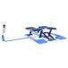 iDEAL by Tuxedo, HIGH PERFORMANCE, COMMERCIAL LOW-RISE PAD LIFT, Capacity 10000 lb, Max. Lift Height 22.5 in, Collapsed Height 4.25 in, Model# LR-10K-TLPAD