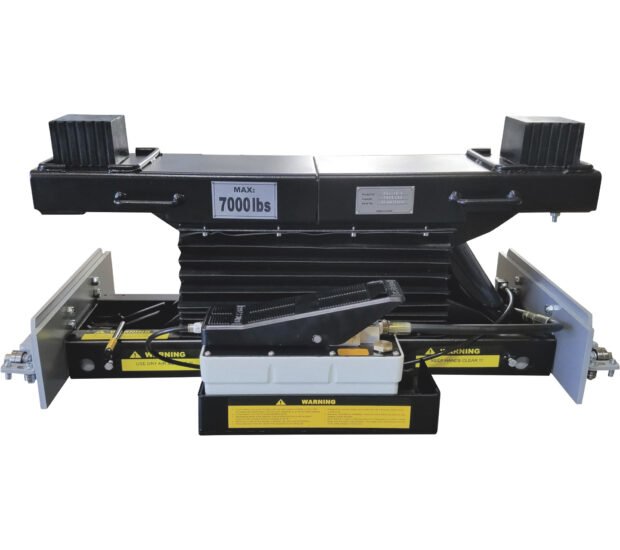 Ideal Low-Mount Rolling Air Jack, 7000-Lb. Capacity, Model# RAJ-7K-L Ideal Low-Mount Rolling Air Jack, 7000-Lb. Capacity, Model# RAJ-7K-L